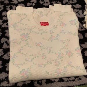 Supreme Floral Waffle Thermal